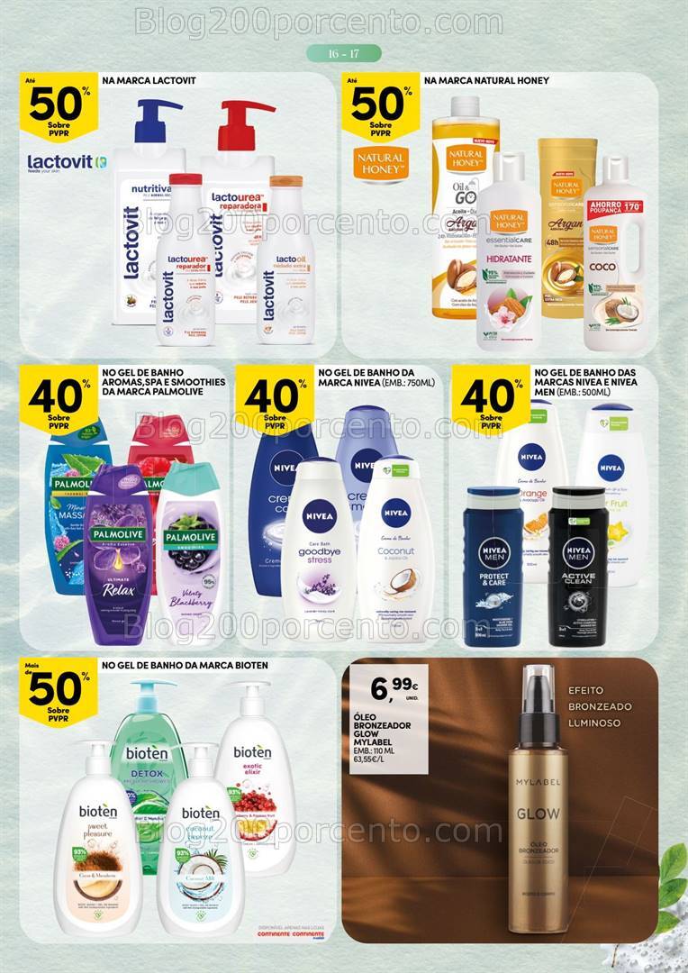 Antevisão Folheto CONTINENTE Beleza Promoções de 20 agosto a 1 setembro