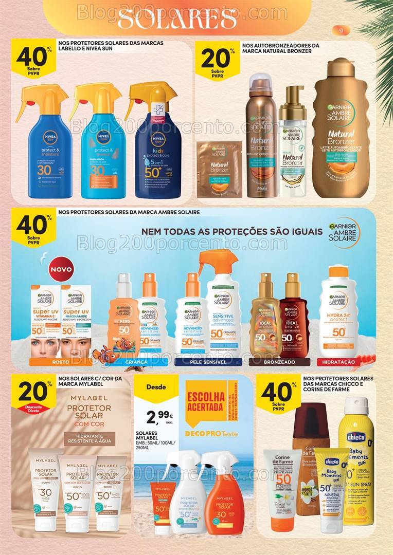 Antevisão Folheto CONTINENTE Beleza Promoções de 20 agosto a 1 setembro