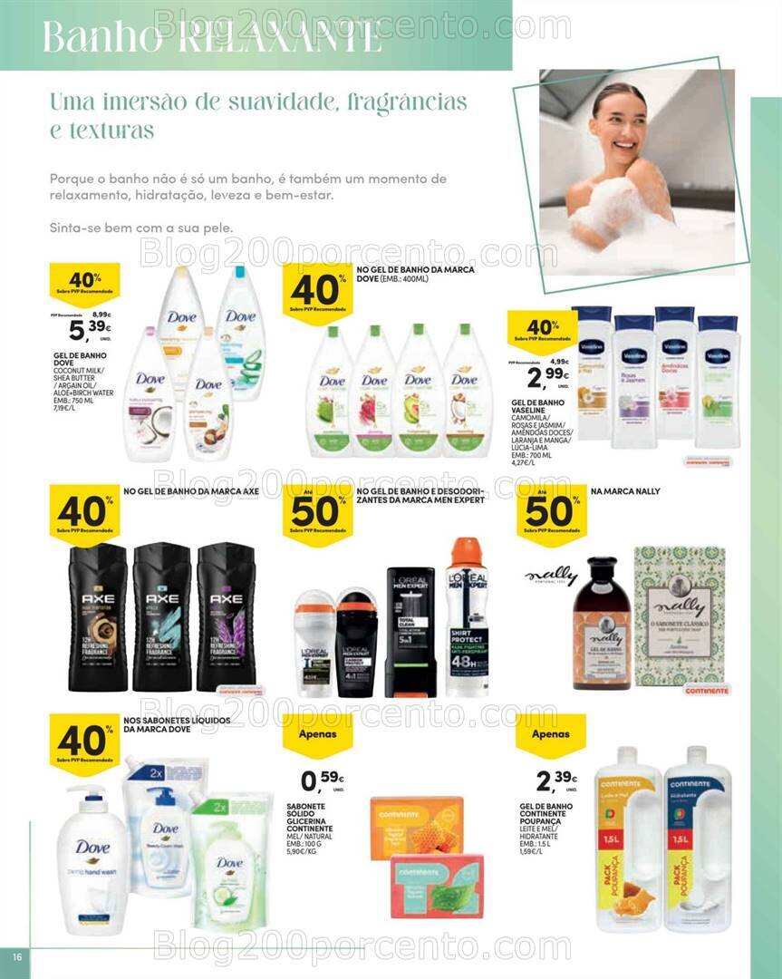 Antevisão Folheto CONTINENTE Beleza Promoções de 5 a 17 setembro