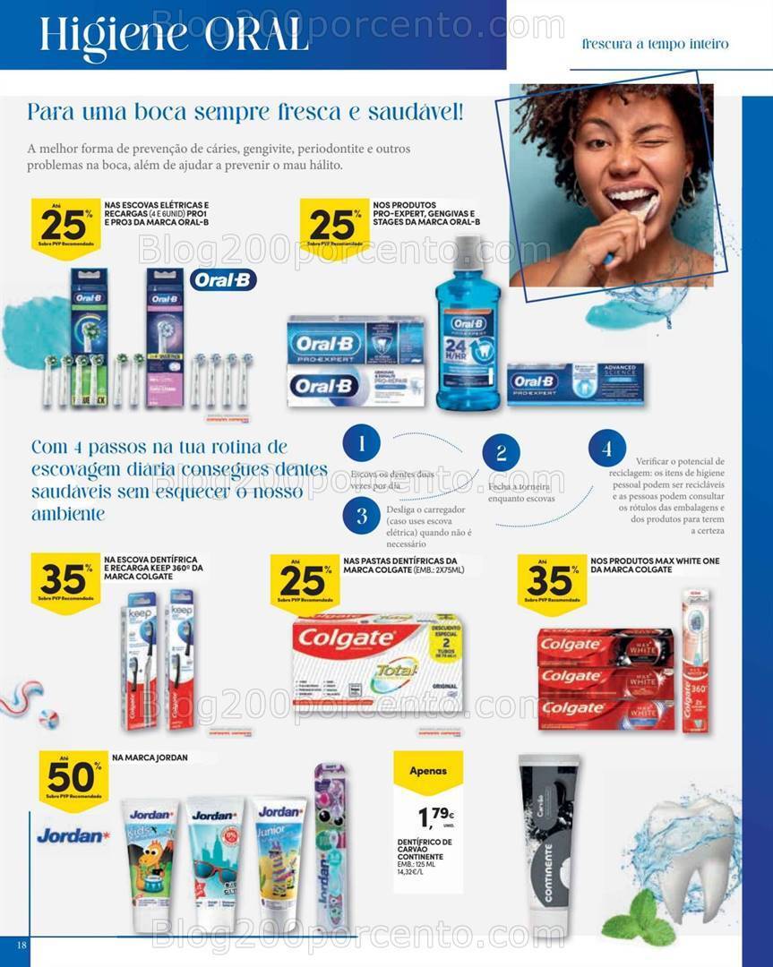 Antevisão Folheto CONTINENTE Beleza Promoções de 5 a 17 setembro