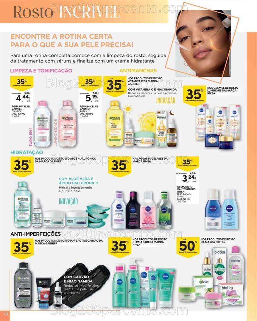 Antevisão Folheto CONTINENTE Beleza Promoções de 5 a 17 setembro