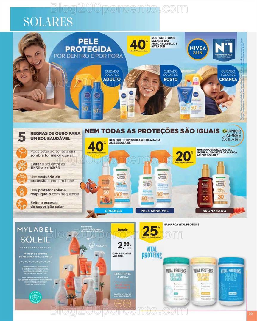 Antevisão Folheto CONTINENTE Beleza Promoções de 5 a 17 setembro