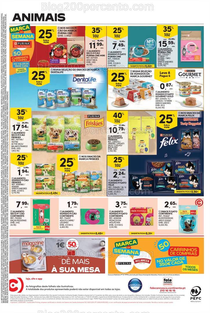 Antevisão Folheto CONTINENTE Bom Dia Promoções de 5 a 11 novembro