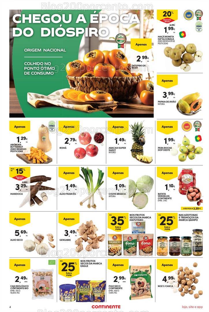 Antevisão Folheto CONTINENTE Bom Dia Promoções de 5 a 11 novembro