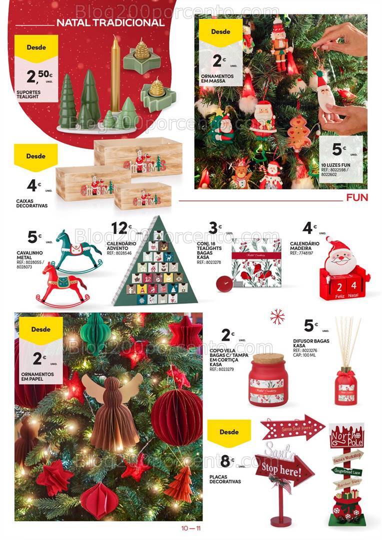 Antevisão Folheto CONTINENTE Decoração e Ofertas de Natal Promoções de 5 novembro a 24 dezembro