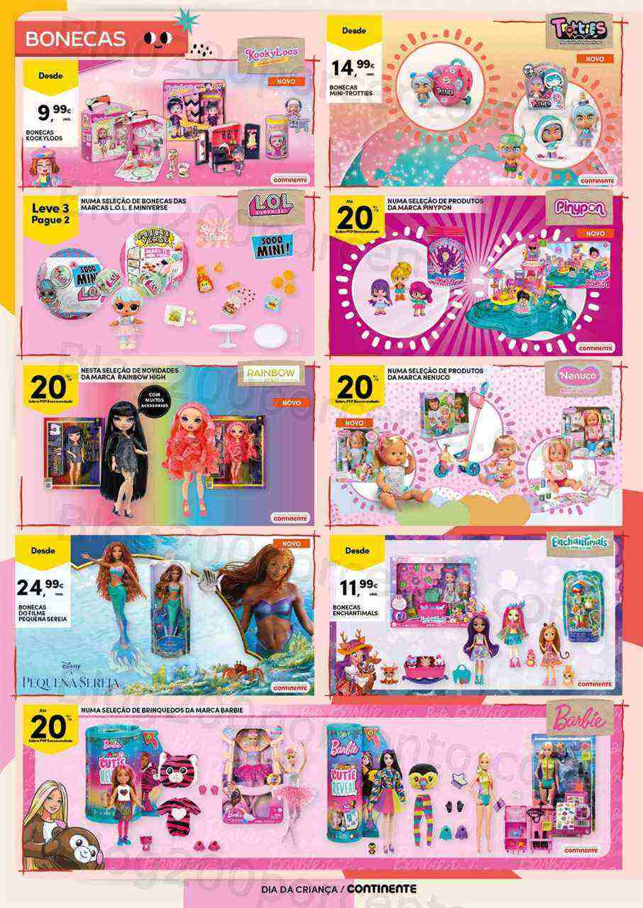 Antevisão Folheto CONTINENTE Especial Dia da Criança Promoções de 9 maio a 1 junho