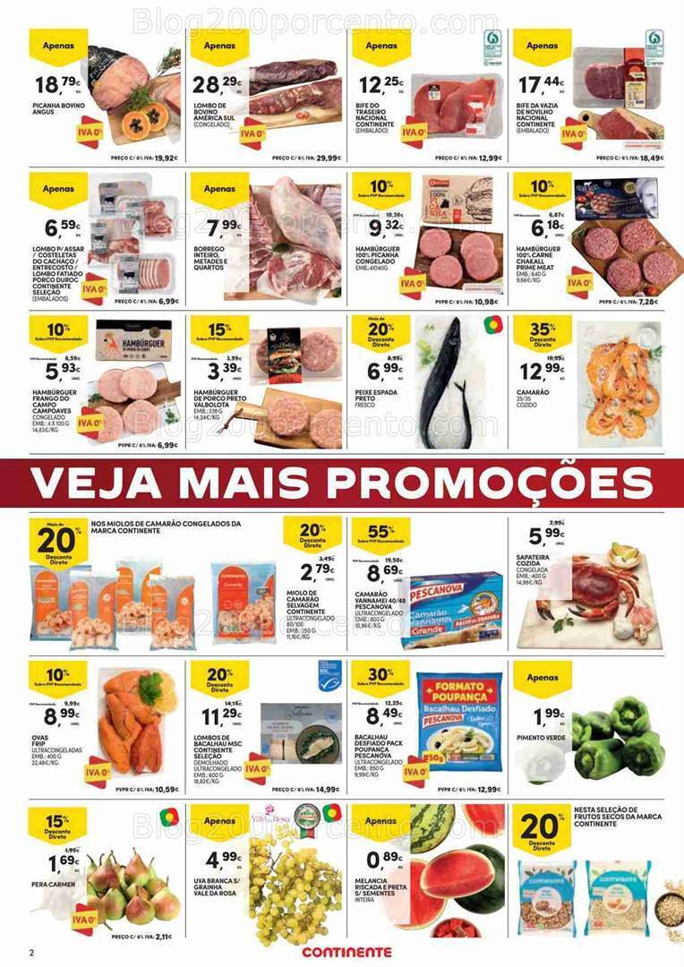Antevisão Folheto CONTINENTE Promoções Fim de Semana - 18 a 21 agosto