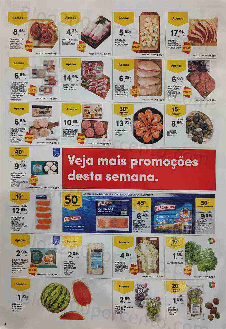 Antevisão Folheto CONTINENTE Promoções Fim de Semana - 19 a 22 maio