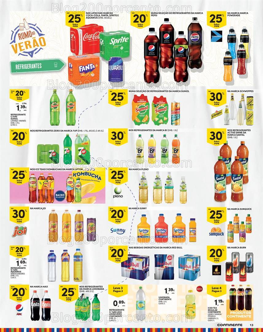 Antevisão Folheto CONTINENTE Madeira Promoções de 13 a 19 agosto