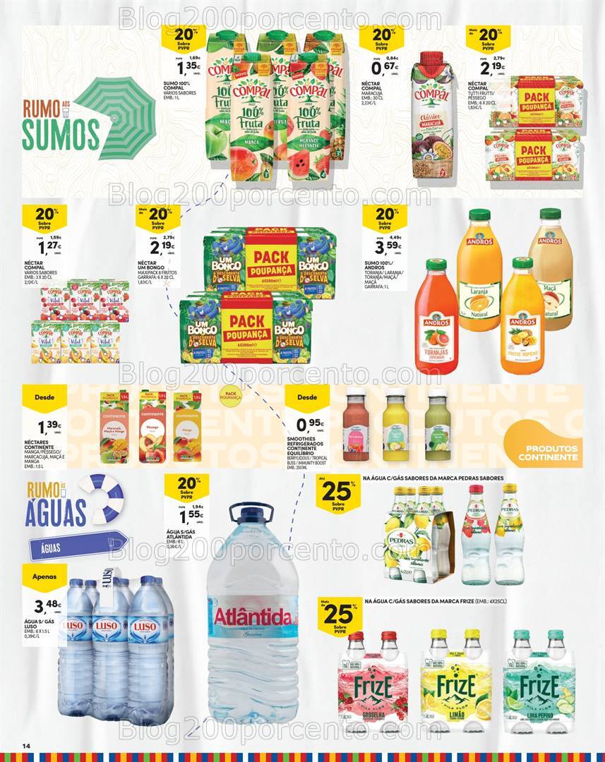 Antevisão Folheto CONTINENTE Madeira Promoções de 13 a 19 agosto