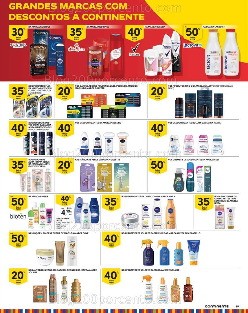 Antevisão Folheto CONTINENTE Madeira Promoções de 13 a 19 agosto