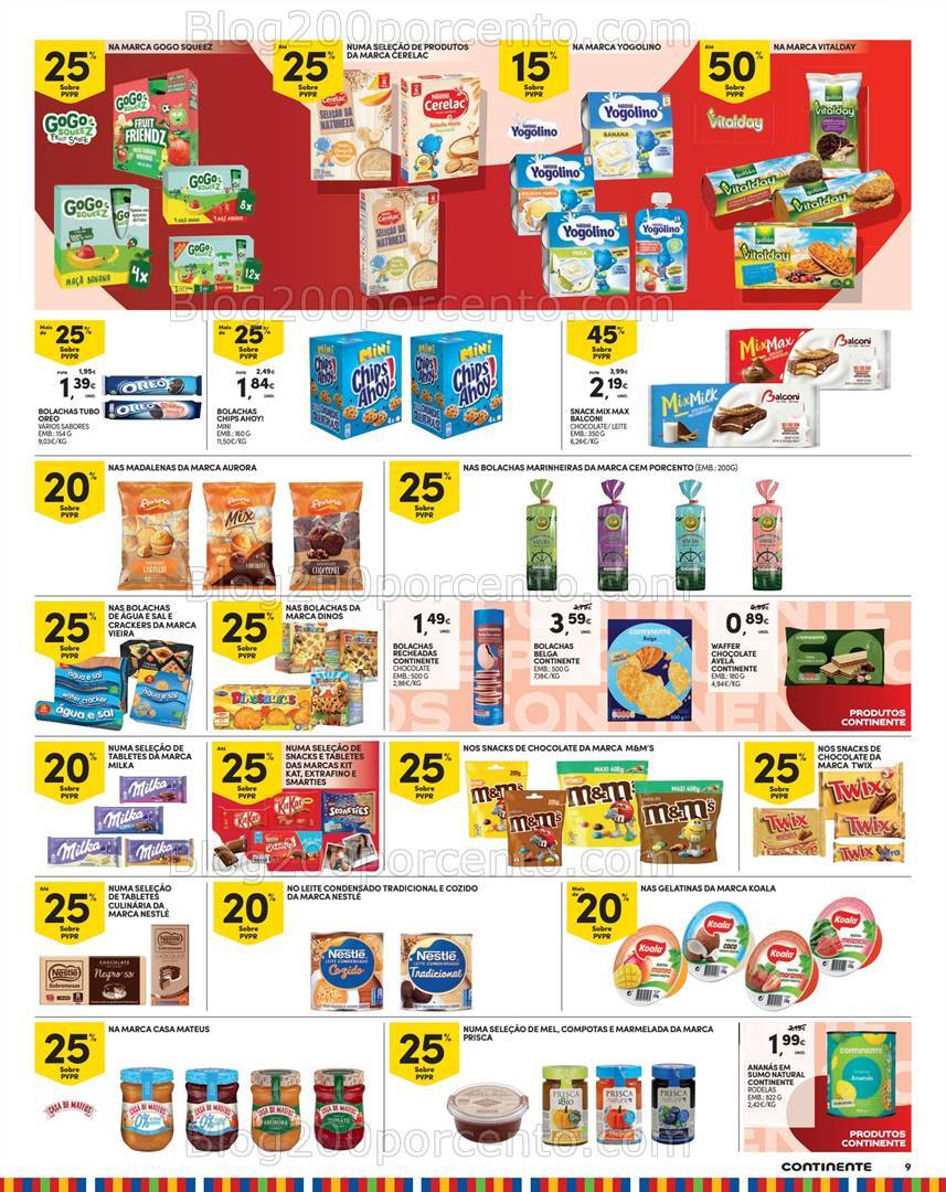 Antevisão Folheto CONTINENTE Madeira Promoções de 13 a 19 agosto