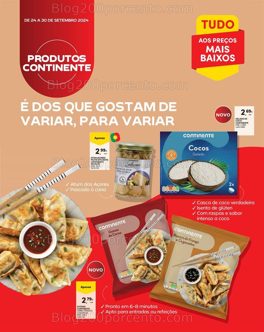 Antevisão Folheto CONTINENTE Madeira Promoções de 24 a 30 setembro