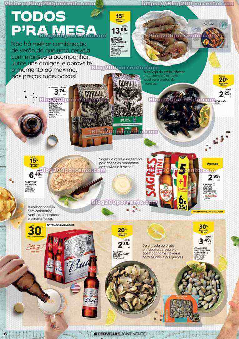 Antevisão Folheto CONTINENTE Extra Promoções de 6 a 18 junho