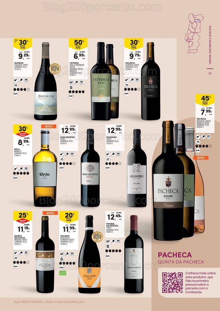 Antevisão Folheto CONTINENTE Feira QEV Promoções de 19 setembro a 15 outubro