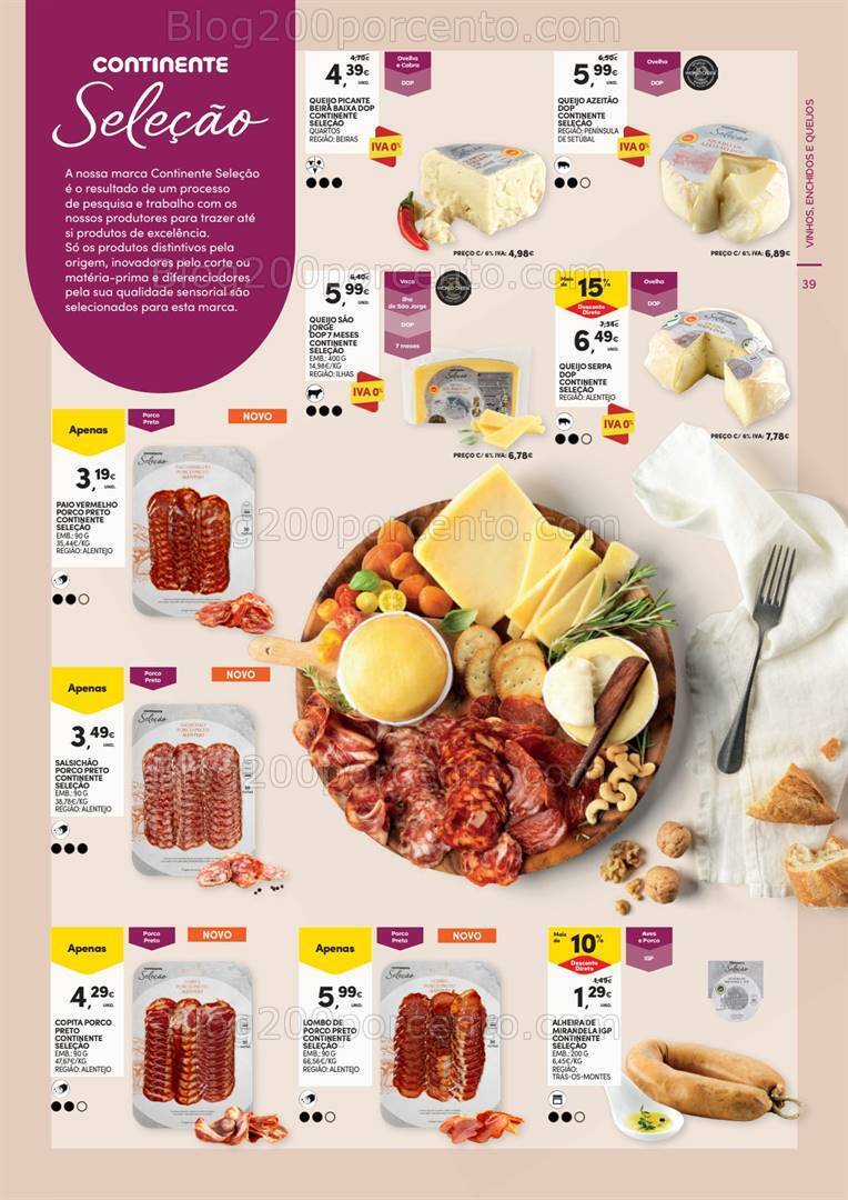 Antevisão Folheto CONTINENTE Feira QEV Promoções de 19 setembro a 15 outubro