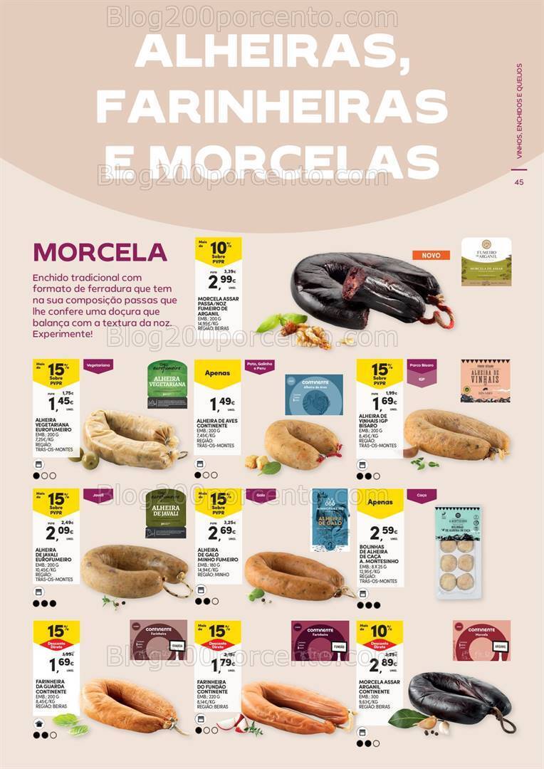 Antevisão Folheto CONTINENTE Feira QEV Promoções de 19 setembro a 15 outubro