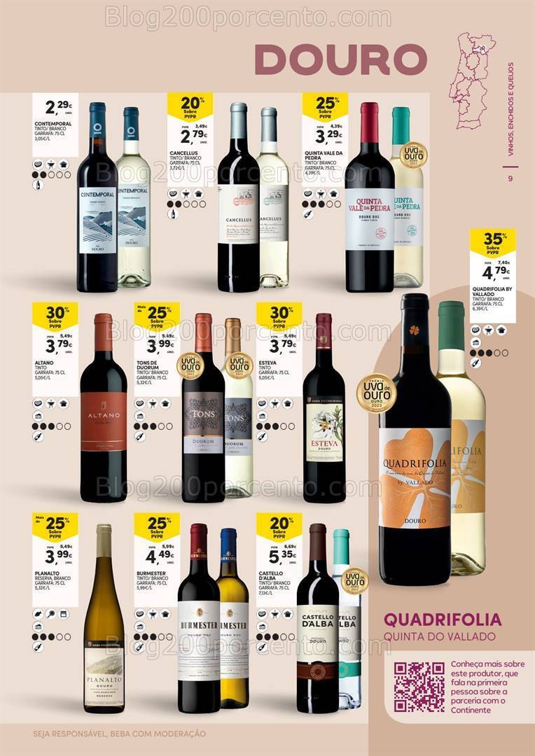 Antevisão Folheto CONTINENTE Feira QEV Promoções de 19 setembro a 15 outubro