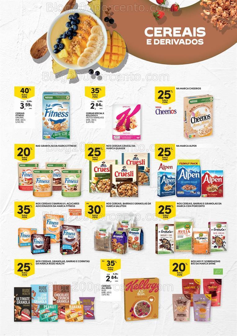 Antevisão Folheto CONTINENTE Vida Saudável Promoções de 19 setembro a 1 outubro