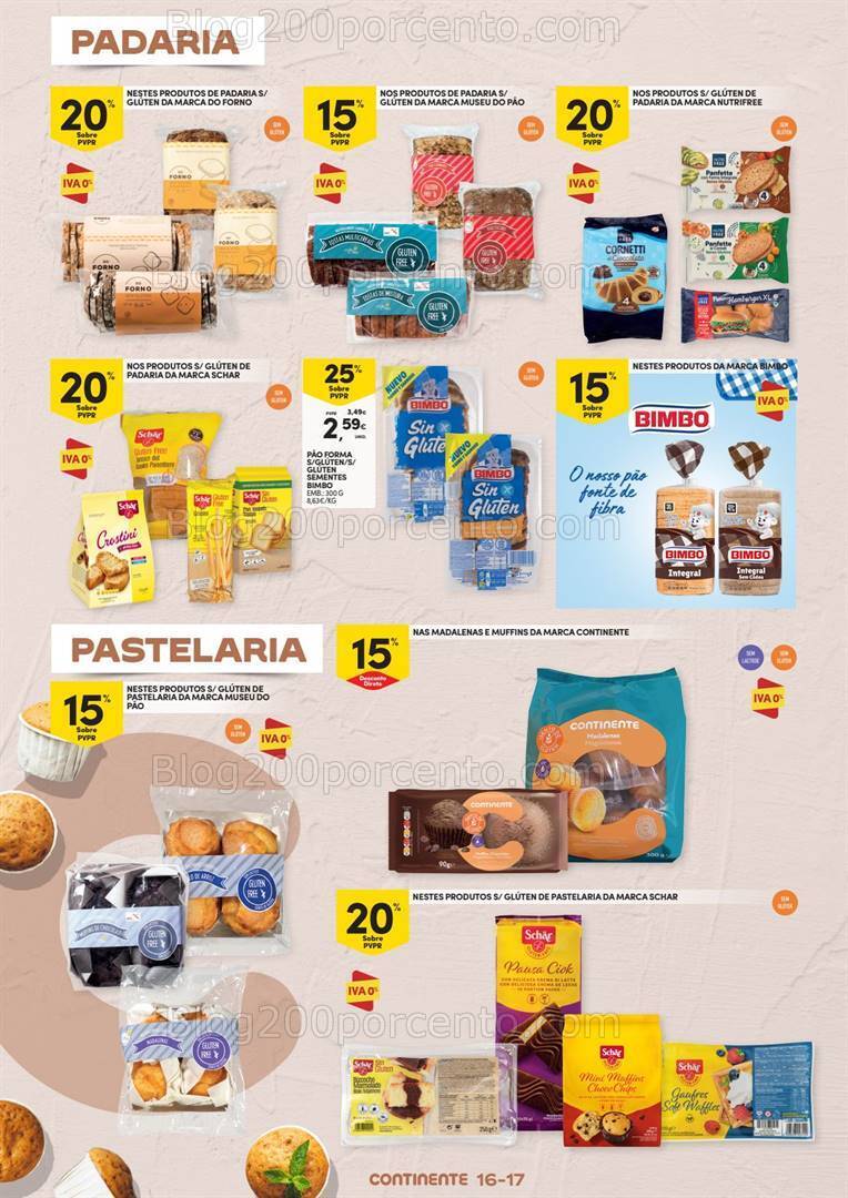 Antevisão Folheto CONTINENTE Vida Saudável Promoções de 19 setembro a 1 outubro