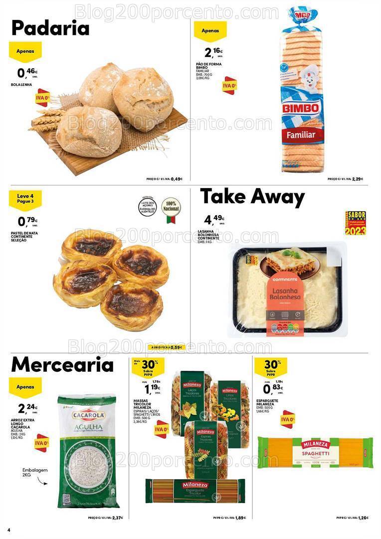 Antevisão Folheto CONTINENTE Aberturas Porto Alto - 19 a 23 outubro