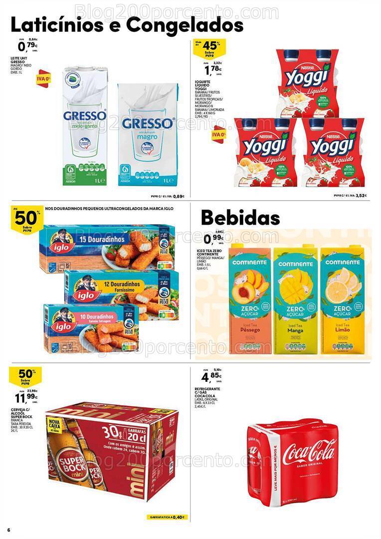 Antevisão Folheto CONTINENTE Aberturas Porto Alto - 19 a 23 outubro