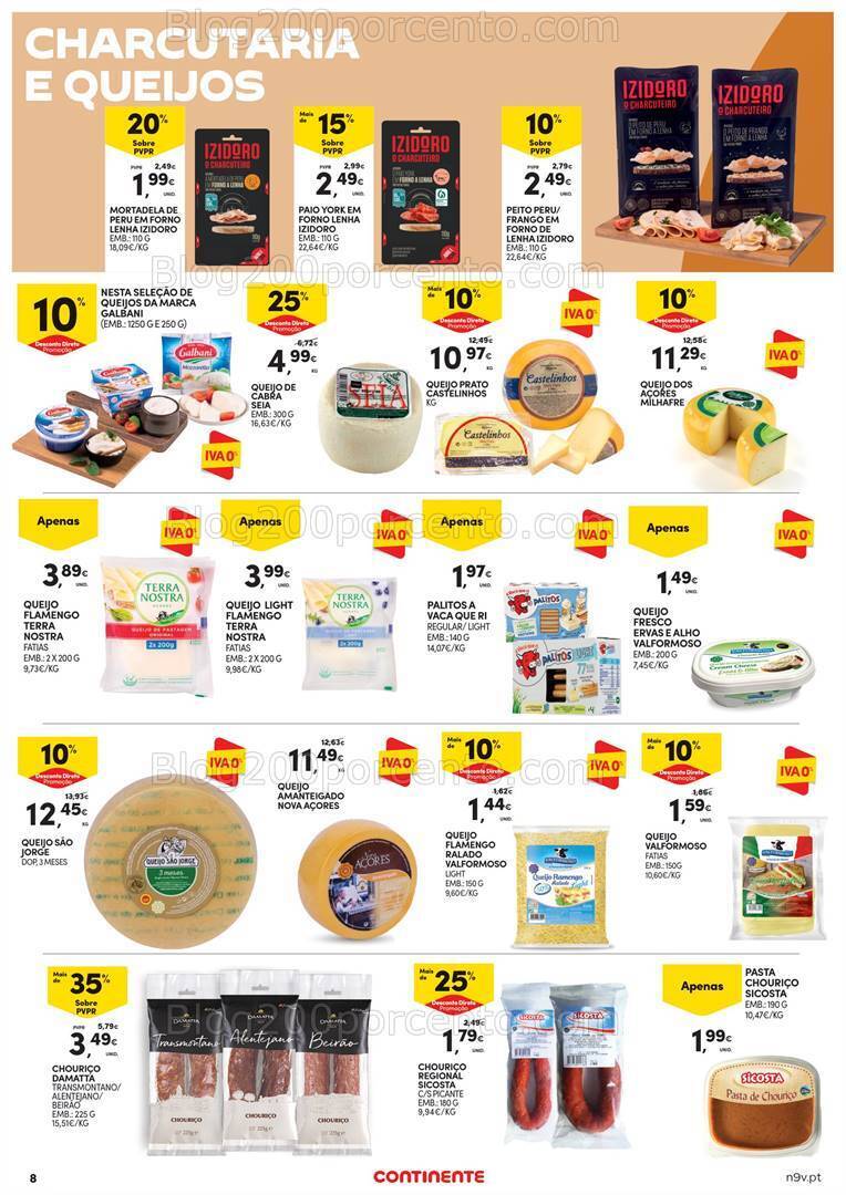 Antevisão Folheto CONTINENTE Açores Promoções de 23 novembro a 6 dezembro