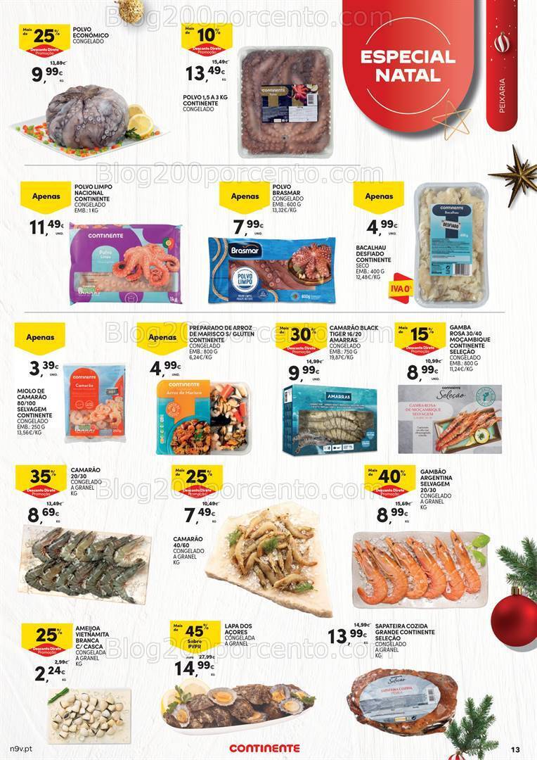 Antevisão Folheto CONTINENTE Açores Promoções de 23 novembro a 6 dezembro