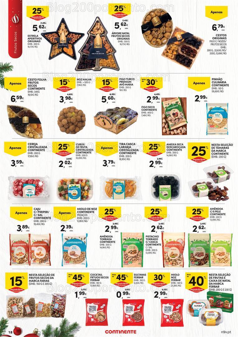 Antevisão Folheto CONTINENTE Açores Promoções de 23 novembro a 6 dezembro