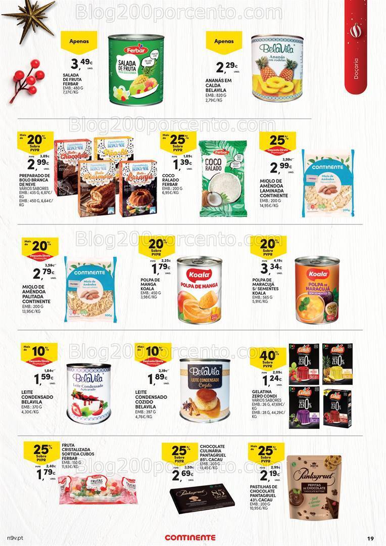 Antevisão Folheto CONTINENTE Açores Promoções de 23 novembro a 6 dezembro