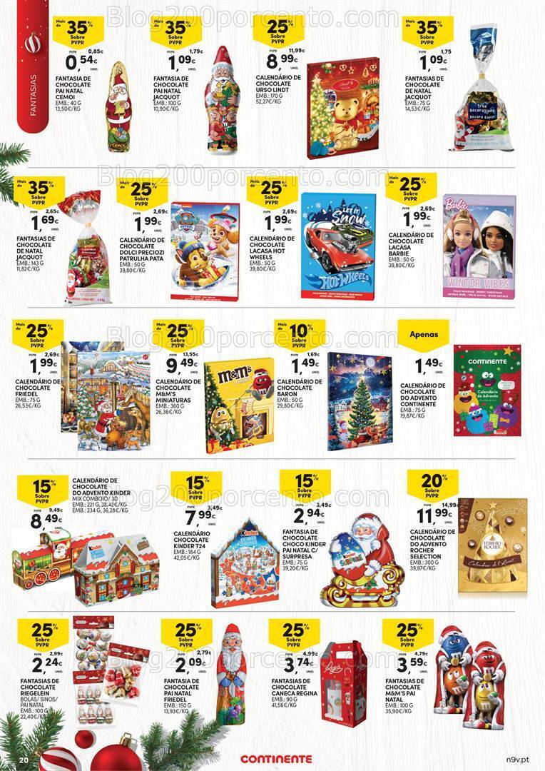 Antevisão Folheto CONTINENTE Açores Promoções de 23 novembro a 6 dezembro