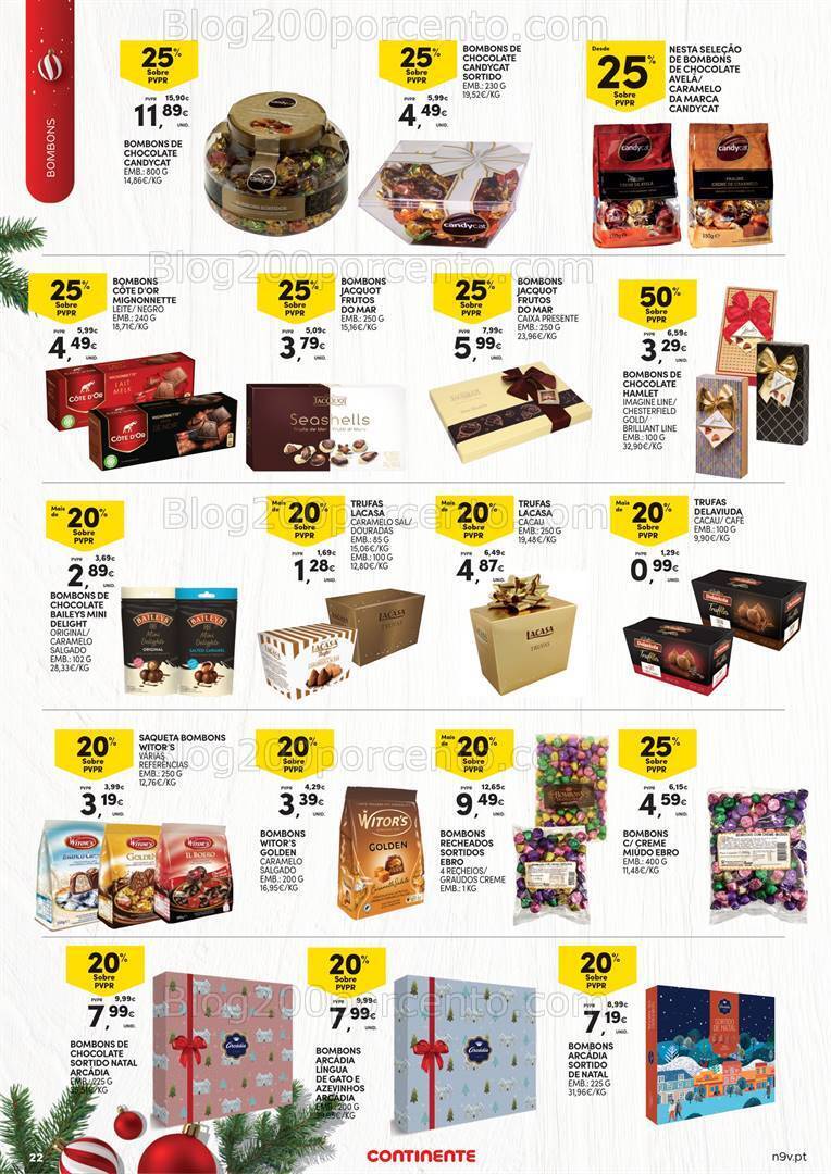 Antevisão Folheto CONTINENTE Açores Promoções de 23 novembro a 6 dezembro