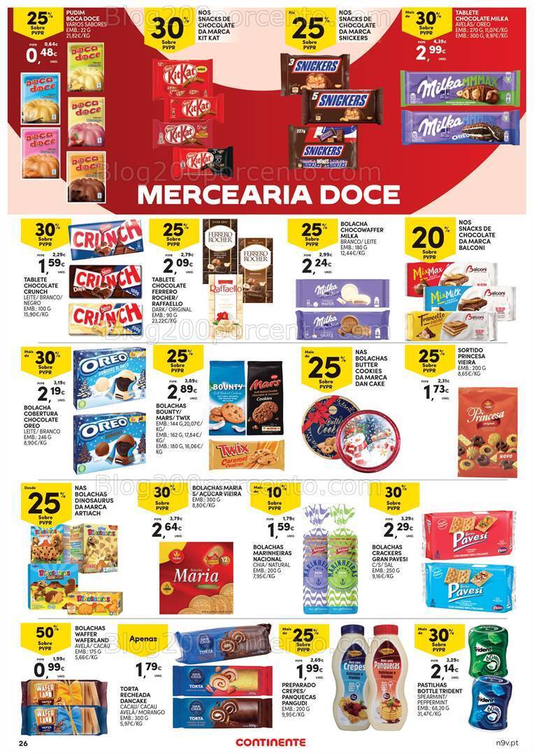 Antevisão Folheto CONTINENTE Açores Promoções de 23 novembro a 6 dezembro