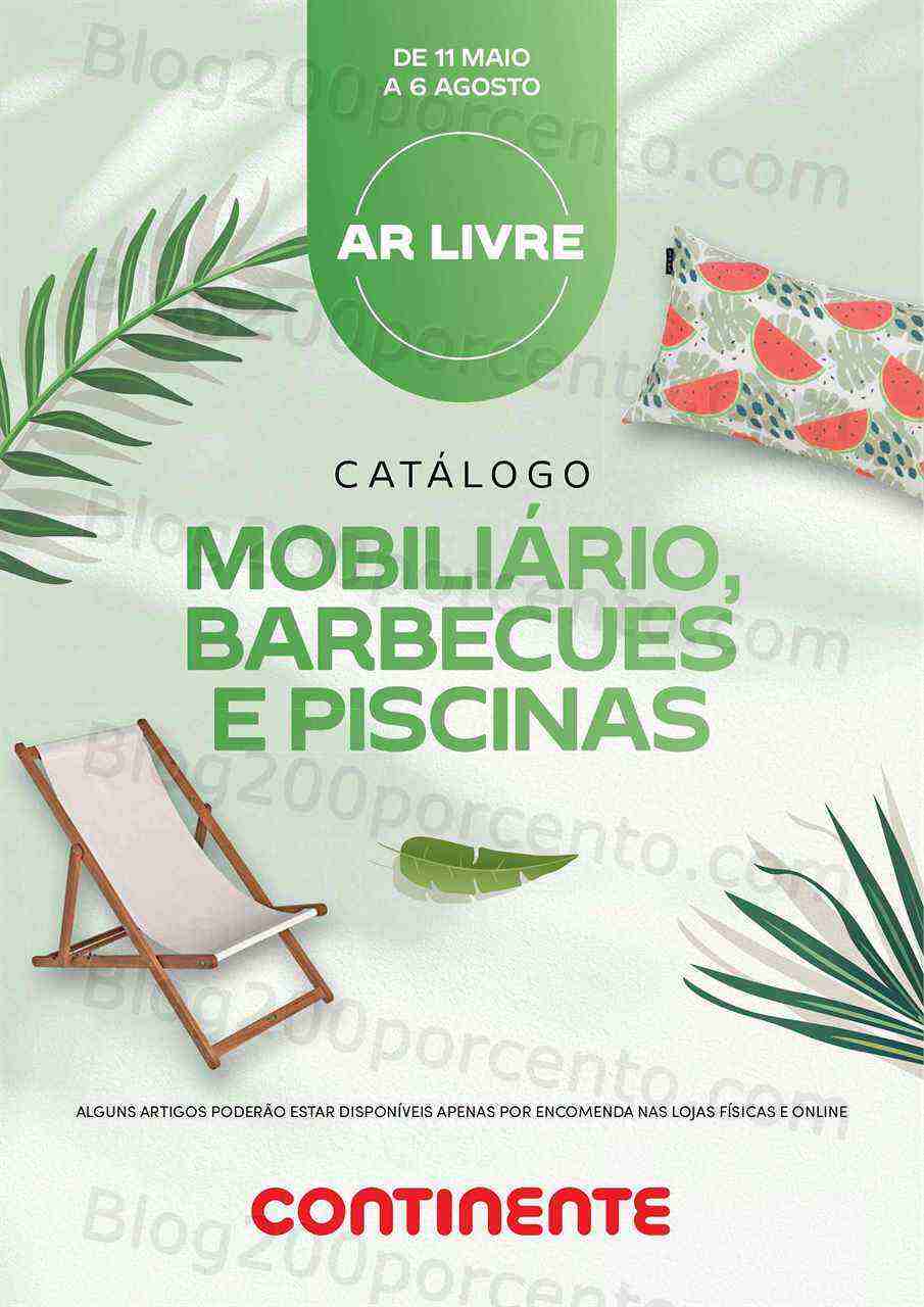 Antevisão Folheto CONTINENTE Especial Ar Livre Promoções de 11 maio a 6 agosto