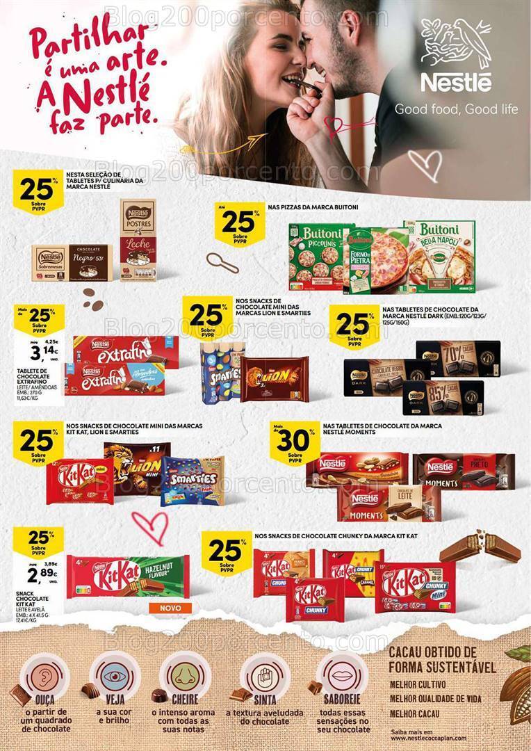 Antevisão Folheto CONTINENTE Especial Nestlé Promoções de 14 a 18 fevereiro