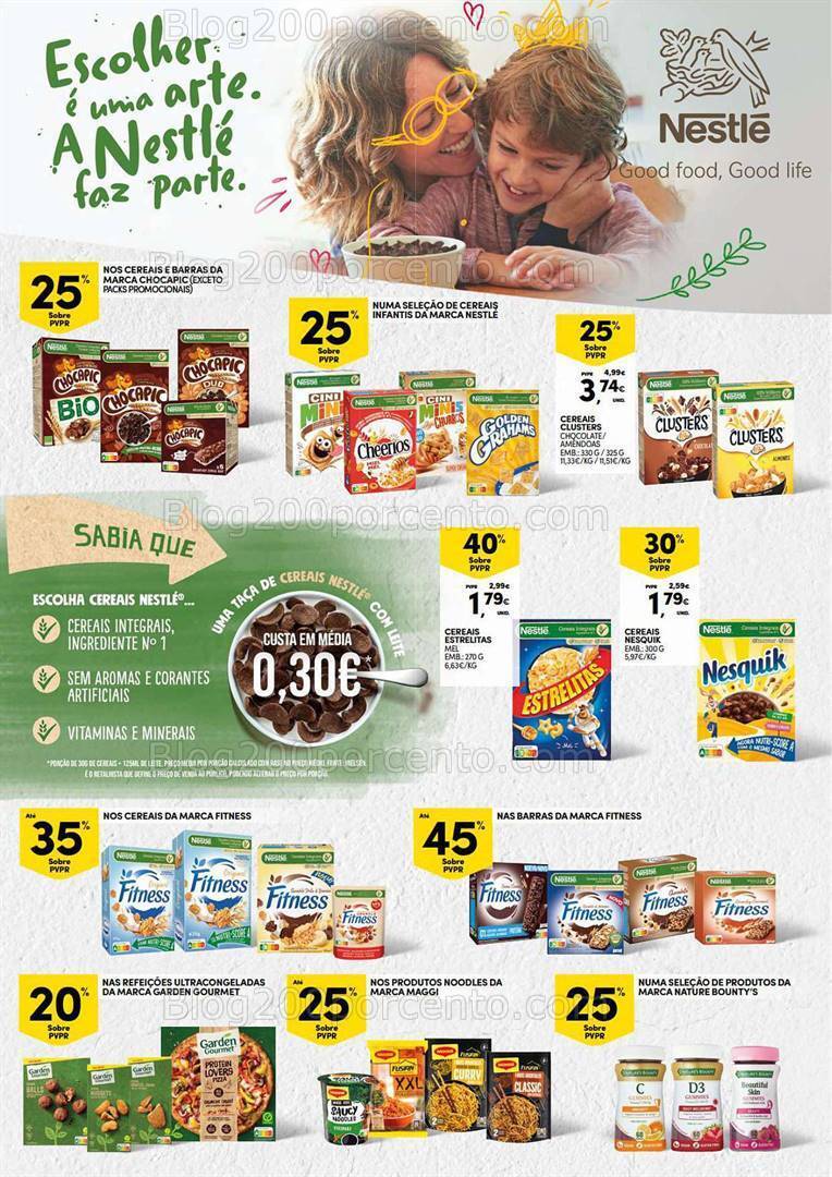 Antevisão Folheto CONTINENTE Especial Nestlé Promoções de 14 a 18 fevereiro