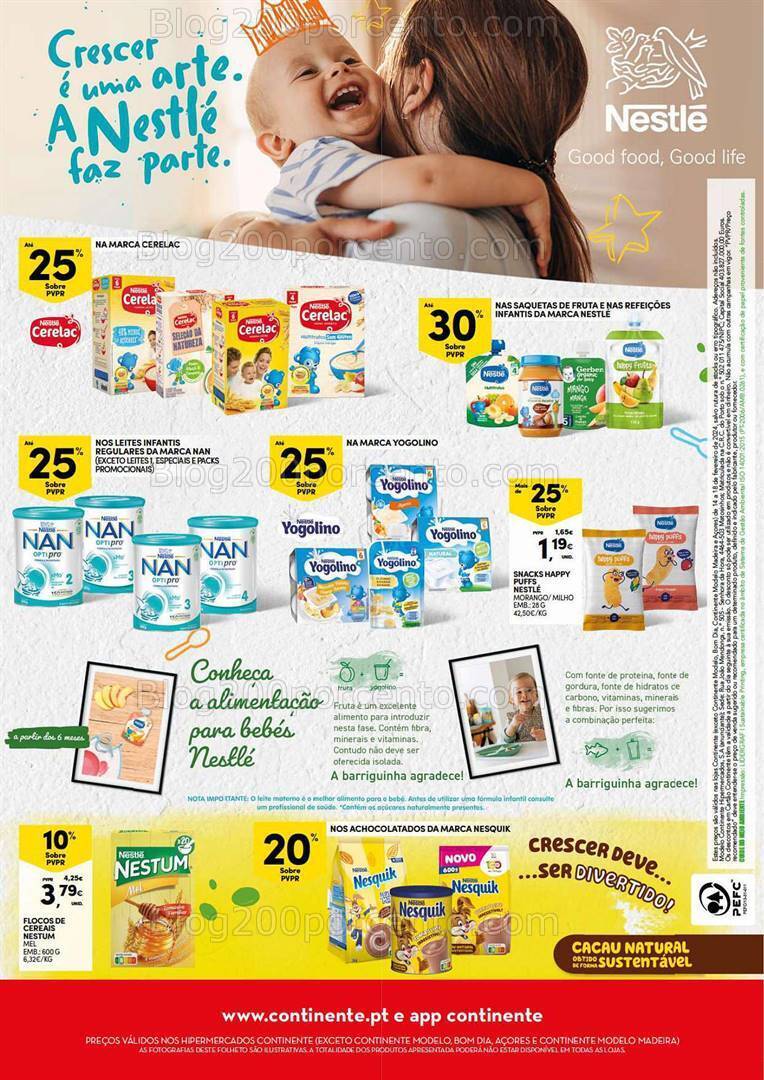 Antevisão Folheto CONTINENTE Especial Nestlé Promoções de 14 a 18 fevereiro