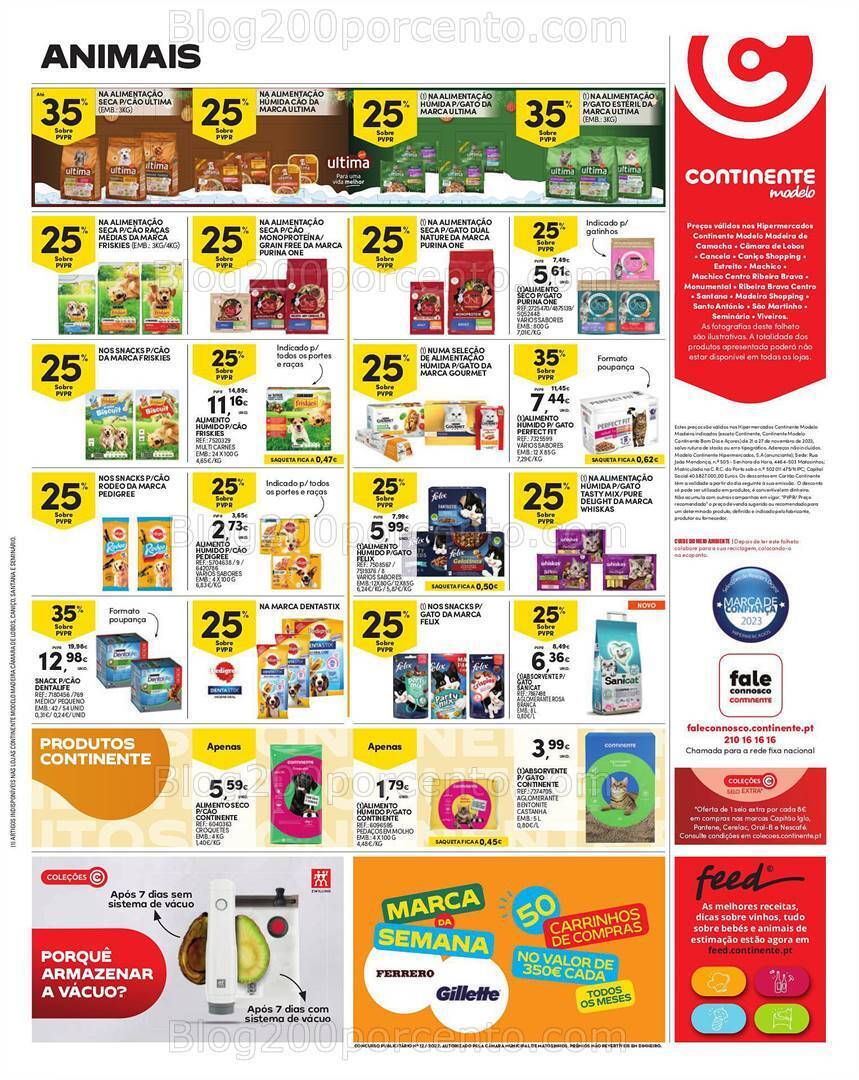 Antevisão Folheto CONTINENTE Madeira Promoções de 21 a 27 novembro