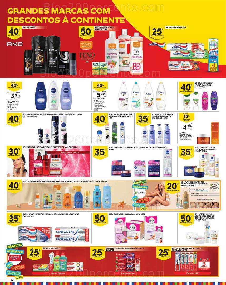 Antevisão Folheto CONTINENTE Madeira Promoções de 22 a 28 agosto