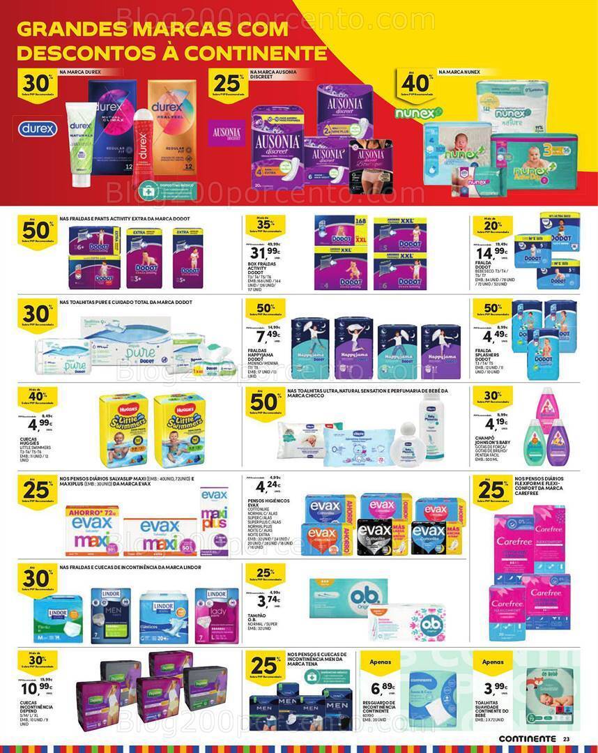 Antevisão Folheto CONTINENTE Madeira Promoções de 22 a 28 agosto