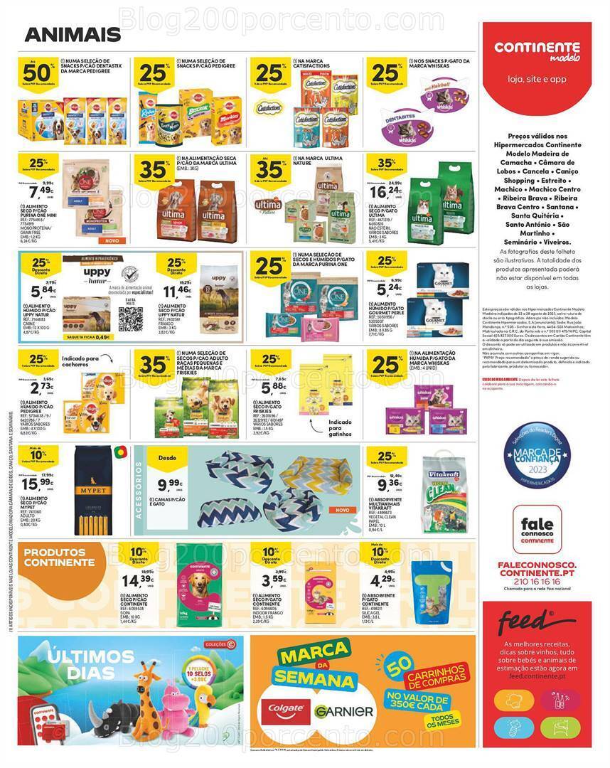 Antevisão Folheto CONTINENTE Madeira Promoções de 22 a 28 agosto