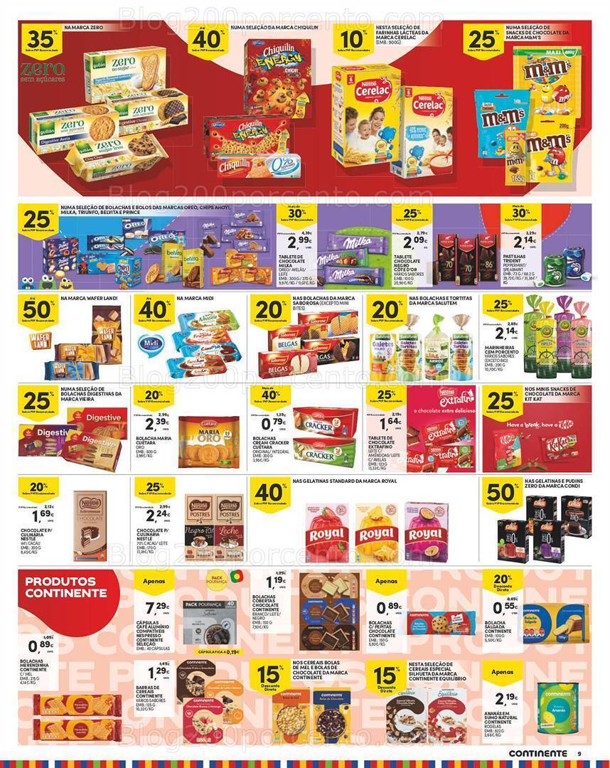 Antevisão Folheto CONTINENTE Madeira Promoções de 22 a 28 agosto