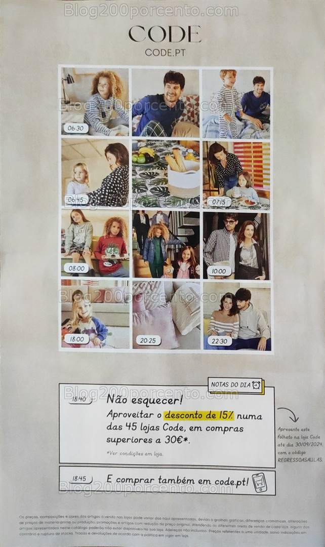 Antevisão Folheto CODE - PINGO DOCE Regresso às Aulas Promoções de 8 a 30 setembro