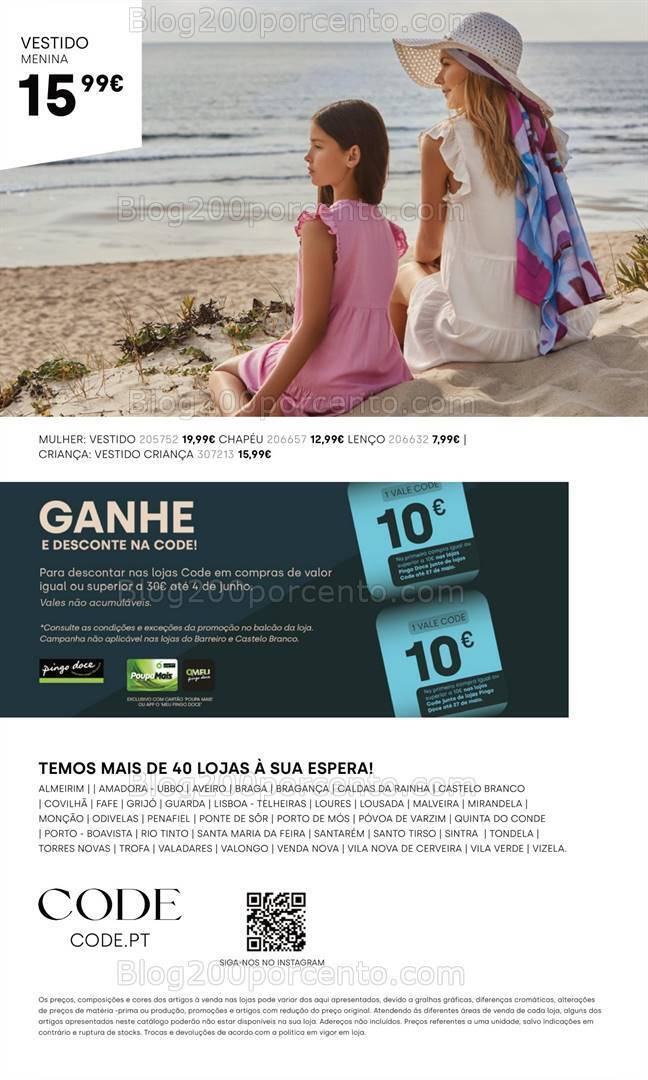 Antevisão Folheto CODE - PINGO DOCE Promoções a partir de 20 maio