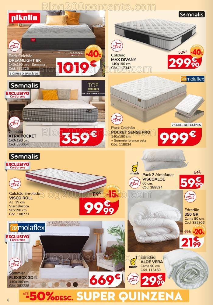 Antevisão Folheto CONFORAMA Promoções de 19 a 31 dezembro