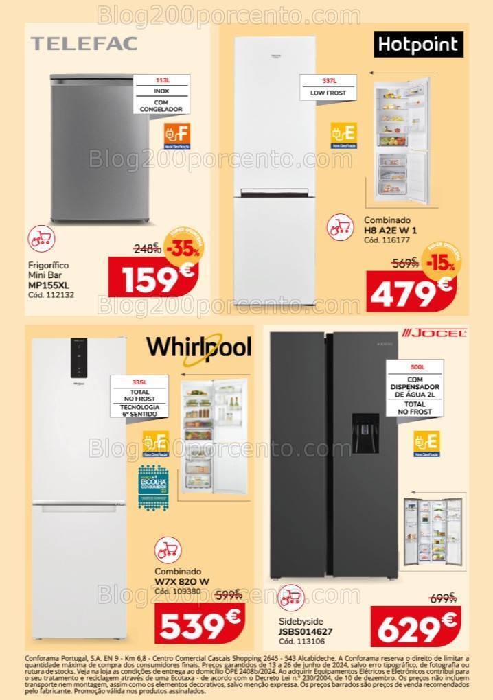 Antevisão Folheto CONFORAMA Promoções de 13 a 26 junho