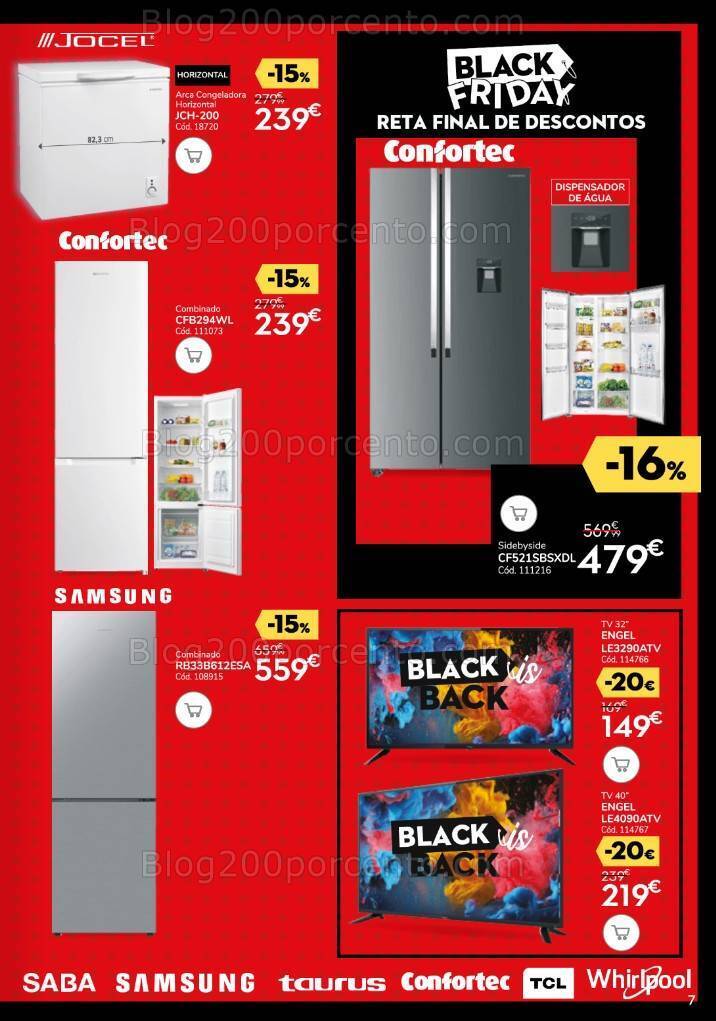 Antevisão Folheto CONFORAMA Black Friday Promoções de 22 a 28 novembro
