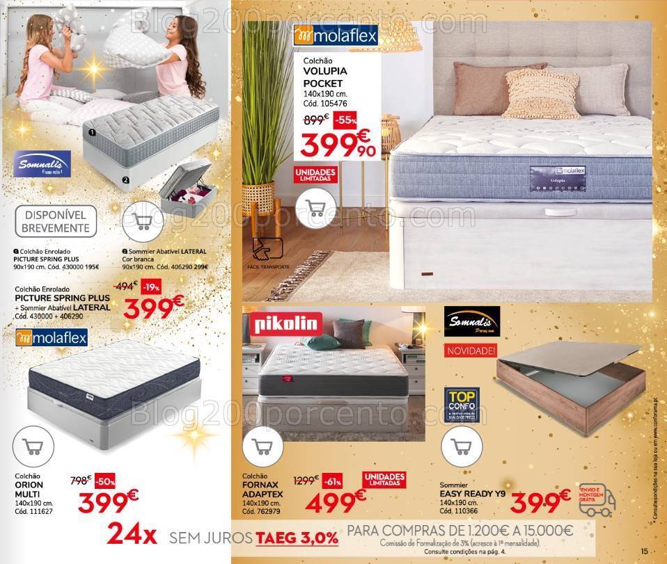 Antevisão Folheto CONFORAMA Natal Promoções de 29 novembro a 31 dezembro