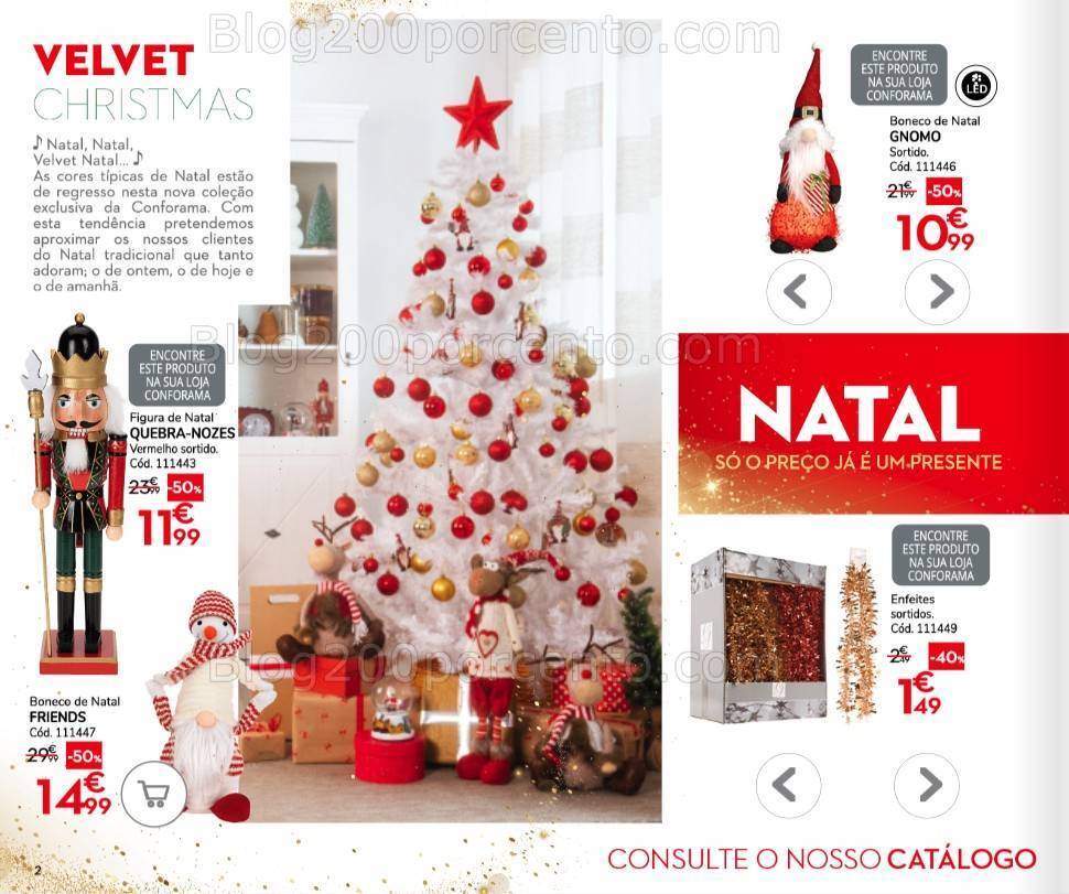 Antevisão Folheto CONFORAMA Natal Promoções de 29 novembro a 31 dezembro