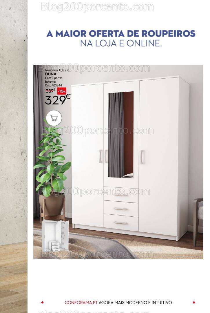 Antevisão Folheto CONFORAMA Promoções de 14 fevereiro a 15 março